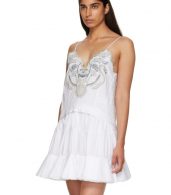 photo White Embroidered Detailing Tank Dress by Chloe - Image 4