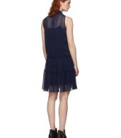photo Navy Front Neck Tie Dress by See by Chloe - Image 3