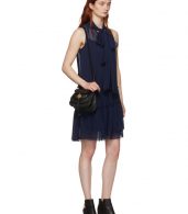 photo Navy Front Neck Tie Dress by See by Chloe - Image 5