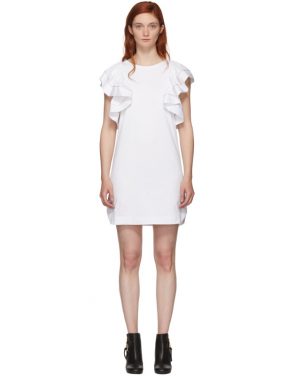 photo White Ruffled Dress by See by Chloe - Image 1