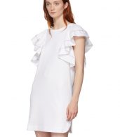 photo White Ruffled Dress by See by Chloe - Image 4