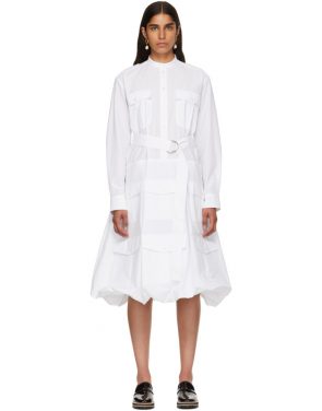 photo White Multi-Pocket Shirt Dress by JW Anderson - Image 1