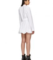 photo White Floating Sleeve Short Dress by JW Anderson - Image 3