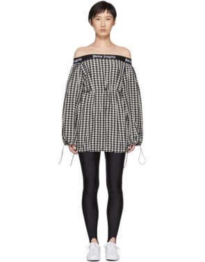 photo Black and White Balloon Dress by Palm Angels - Image 1