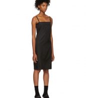 photo Black Strappy Short Dress by Prada - Image 2