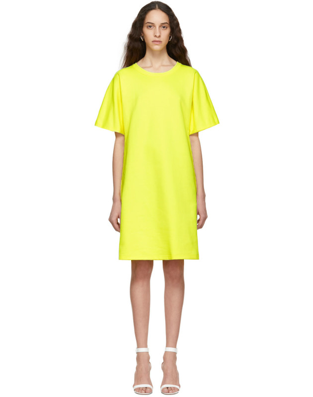 photo Yellow T-Shirt Dress by A-Plan-Application - Image 1