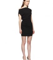 photo Black Ruched Sleeveless Dress by Versace - Image 2