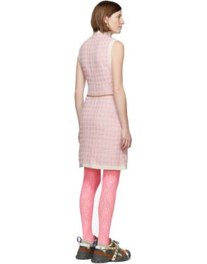 photo Pink Tweed Dress by Gucci - Image 3