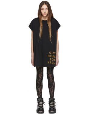photo Black Sequin Homme Pour Femme T-Shirt by Gucci - Image 1