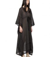 photo Black Kaftan Dots Dress by Visvim - Image 2