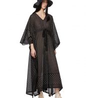 photo Black Kaftan Dots Dress by Visvim - Image 5