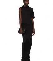 photo Black Turtleneck Gown Dress by Rick Owens Lilies - Image 5