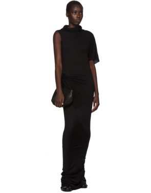 photo Black Turtleneck Gown Dress by Rick Owens Lilies - Image 5