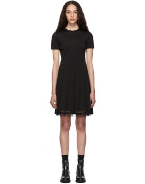 photo Black Pleated Dress by RED Valentino - Image 1
