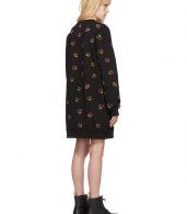 photo Black Embroidered Swallow Dress by McQ Alexander McQueen - Image 3