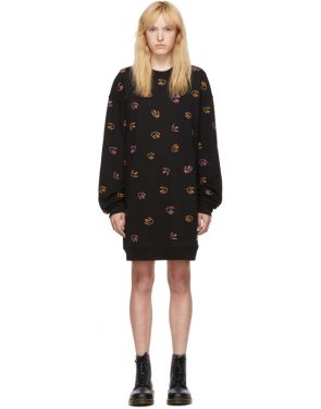 photo Black Embroidered Swallow Dress by McQ Alexander McQueen - Image 1