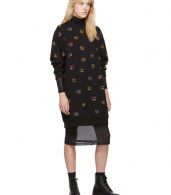 photo Black Embroidered Swallow Dress by McQ Alexander McQueen - Image 5