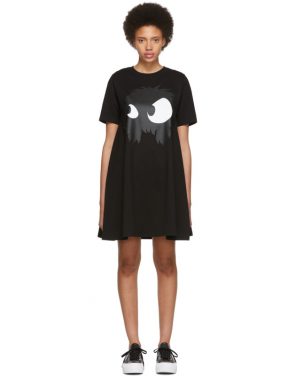 photo Black Mad Chester Babydoll Dress by McQ Alexander McQueen - Image 1