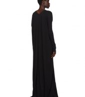 photo Black Long Sleeve Gown by Rick Owens Drkshdw - Image 3