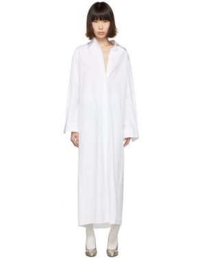 photo White Long Shirt Dress by Maison Margiela - Image 1