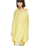 photo Yellow Oversized Shirt Dress by Maison Margiela - Image 4