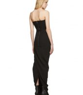 photo Black Bustier Gown Dress by Rick Owens - Image 3