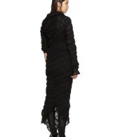 photo Black Mesh Rashel Long Dress by Comme des Garcons - Image 3