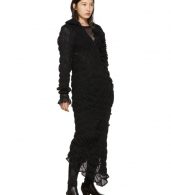 photo Black Mesh Rashel Long Dress by Comme des Garcons - Image 5