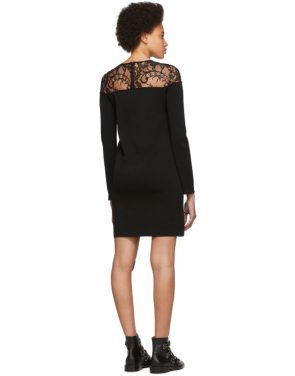 photo Black Lace-Trimmed Dress by Givenchy - Image 3