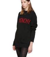 photo Black and Red Logo Crewneck Dress by Givenchy - Image 4