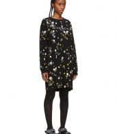 photo Black Floral T-Shirt Dress by Givenchy - Image 2