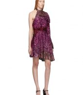 photo Pink Degrade Sequin Single-Shoulder Dress by Halpern - Image 5