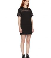 photo Black Lace Insert T-Shirt Dress by 3.1 Phillip Lim - Image 2