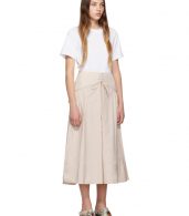 photo White and Beige T-Shirt Corset Dress by 3.1 Phillip Lim - Image 2