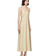 photo Tan Silk Guinevere Dress by The Row - Image 2