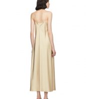 photo Tan Silk Guinevere Dress by The Row - Image 3