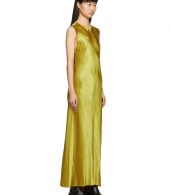 photo Yellow Keyhole Dress by Ann Demeulemeester - Image 2