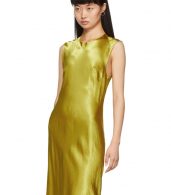 photo Yellow Keyhole Dress by Ann Demeulemeester - Image 4