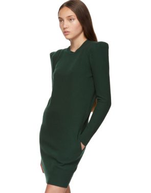 photo Green Wide Shoulder Dress by Stella McCartney - Image 4