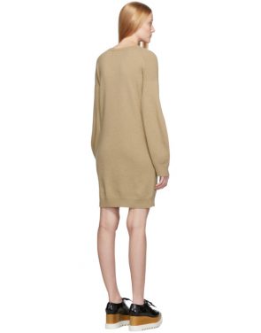 photo Beige Simple Sweater Dress by Stella McCartney - Image 3