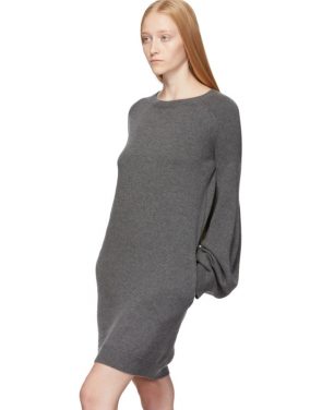 photo Grey Simple Sweater Dress by Stella McCartney - Image 4