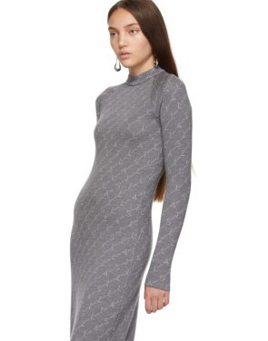 photo Grey Monogram Dress by Stella McCartney - Image 4