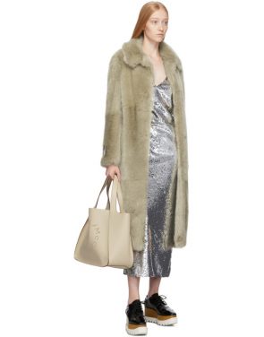 photo Silver Sequins Midi Dress by Stella McCartney - Image 5