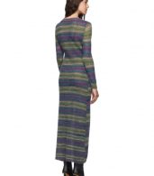 photo Purple Stripe La Robe Gilet Dress by Jacquemus - Image 3