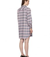photo Pink and Blue Check Iceo Pilou Dress by Isabel Marant Etoile - Image 3