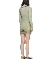 photo Green Athletic Long Sleeve Dress by Off-White - Image 3