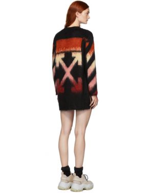 photo Black and Red Arrows Dress by Off-White - Image 3