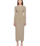photo Taupe Bianco Long Dress by Toteme - Image 1
