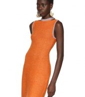 photo Orange Clavicle Dress by Eckhaus Latta - Image 4
