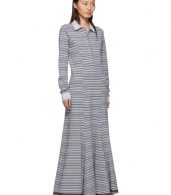 photo Grey Stripe Polo Dress by Y/Project - Image 2